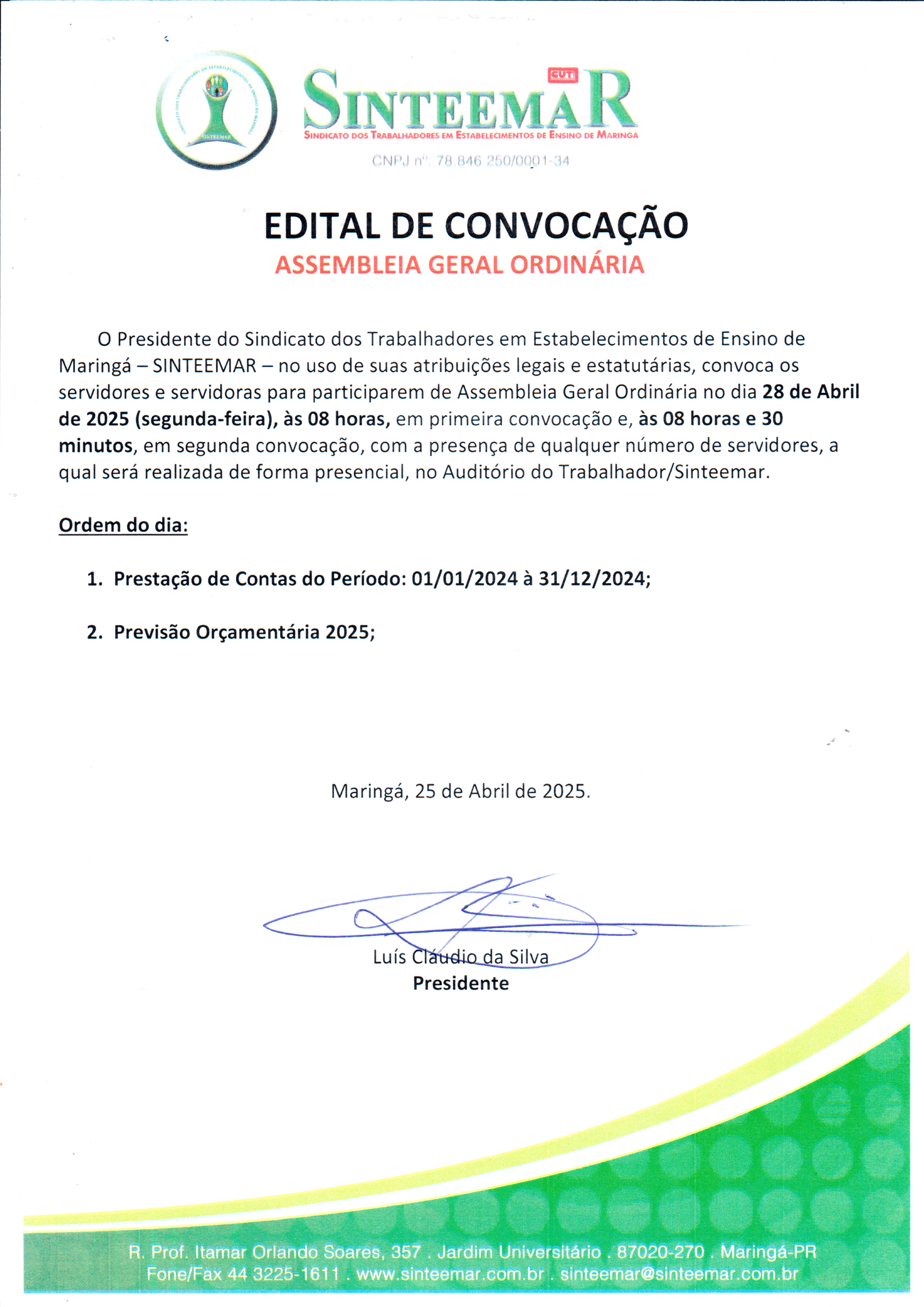 Edital 108