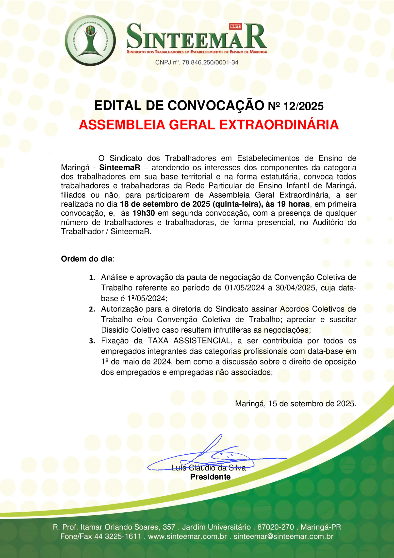 Edital 112